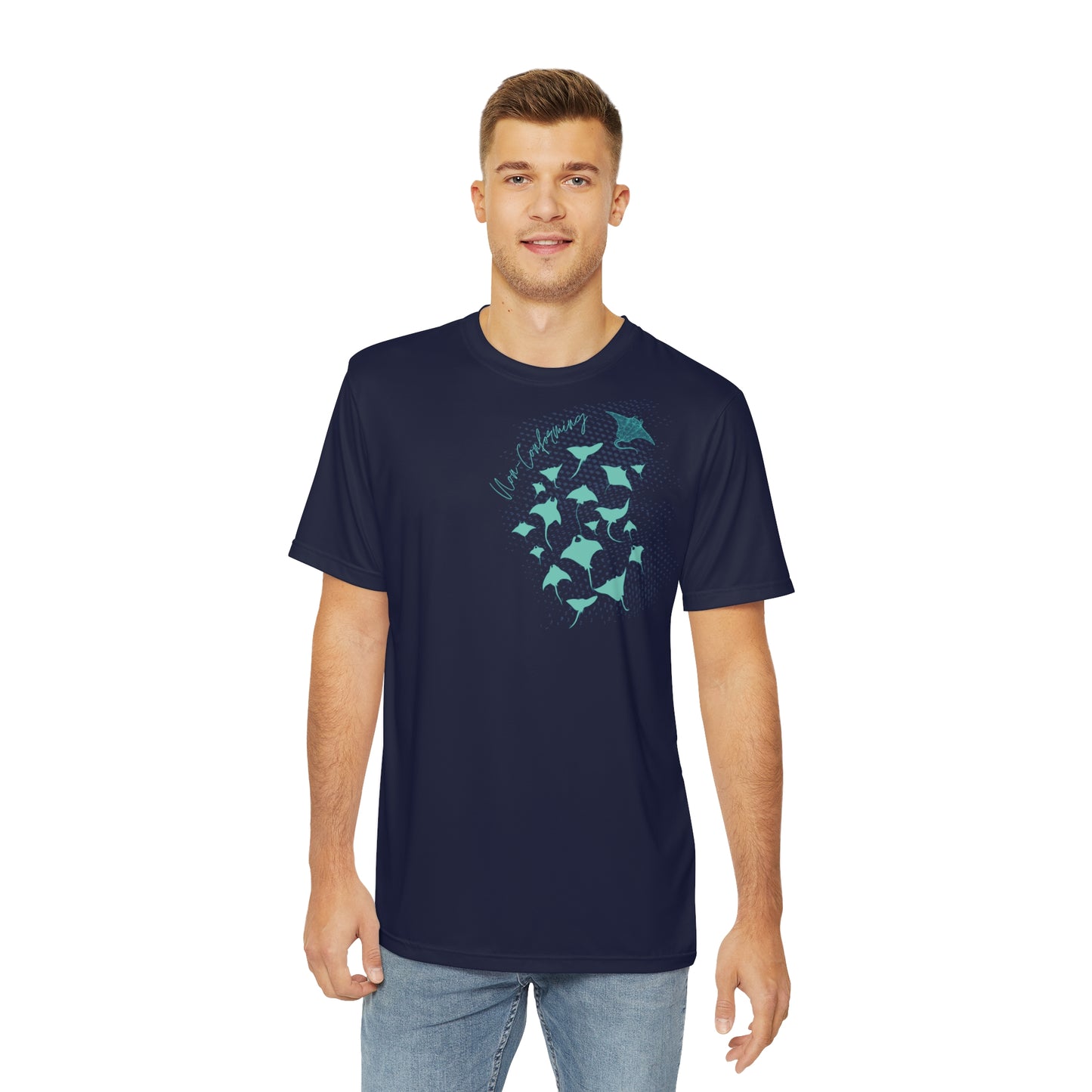 Rays On Parade Lightweight Performance Fishing T-Shirt