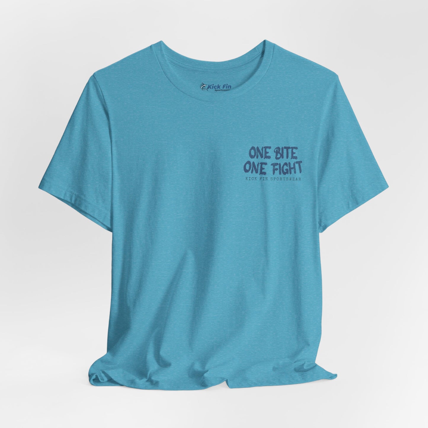 One Bite One Fight - Barracuda - Cotton Fishing T-Shirt