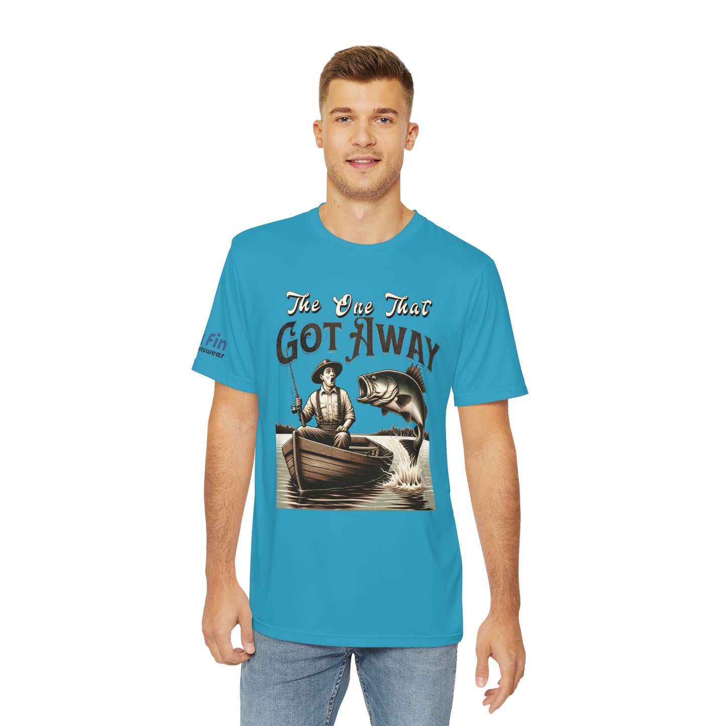 The One That Got Away Funny Lightweight Performance Fishing T-Shirt