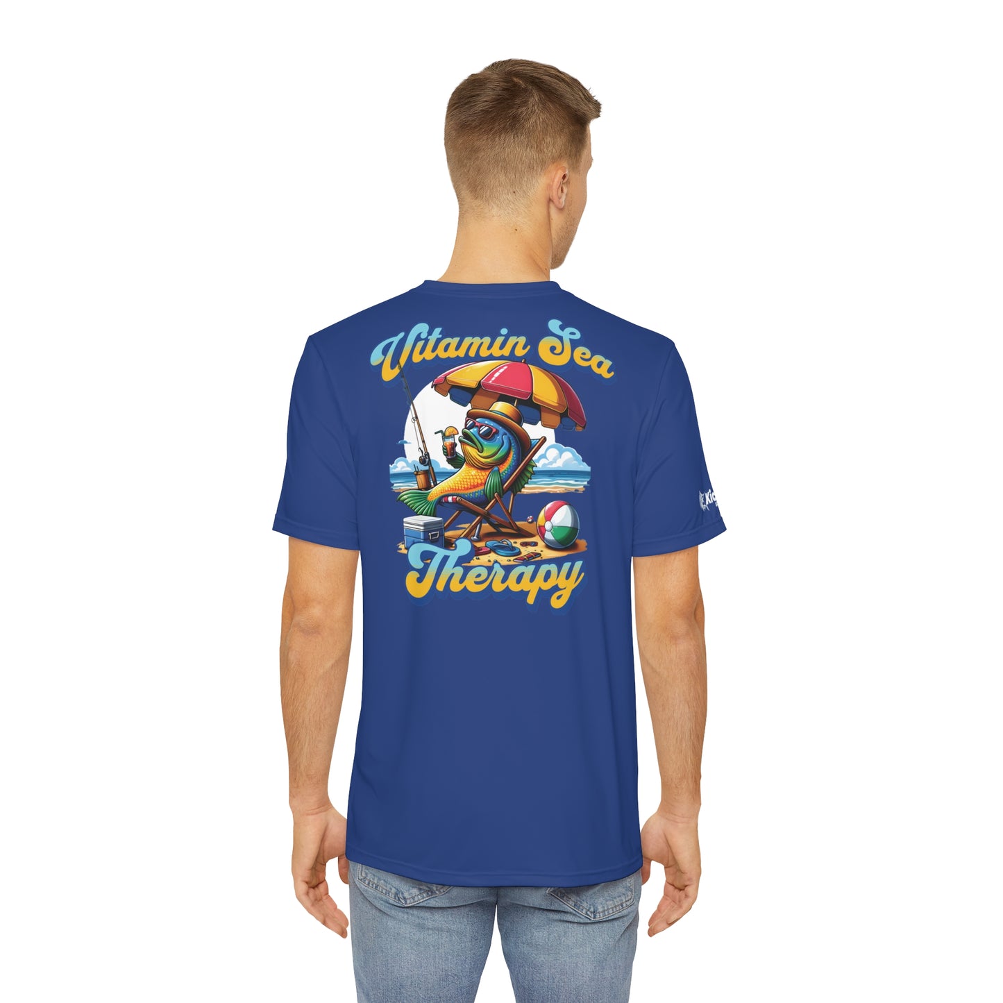 Vitamin Sea Therapy Lightweight Funny Performance Fishing T-Shirt