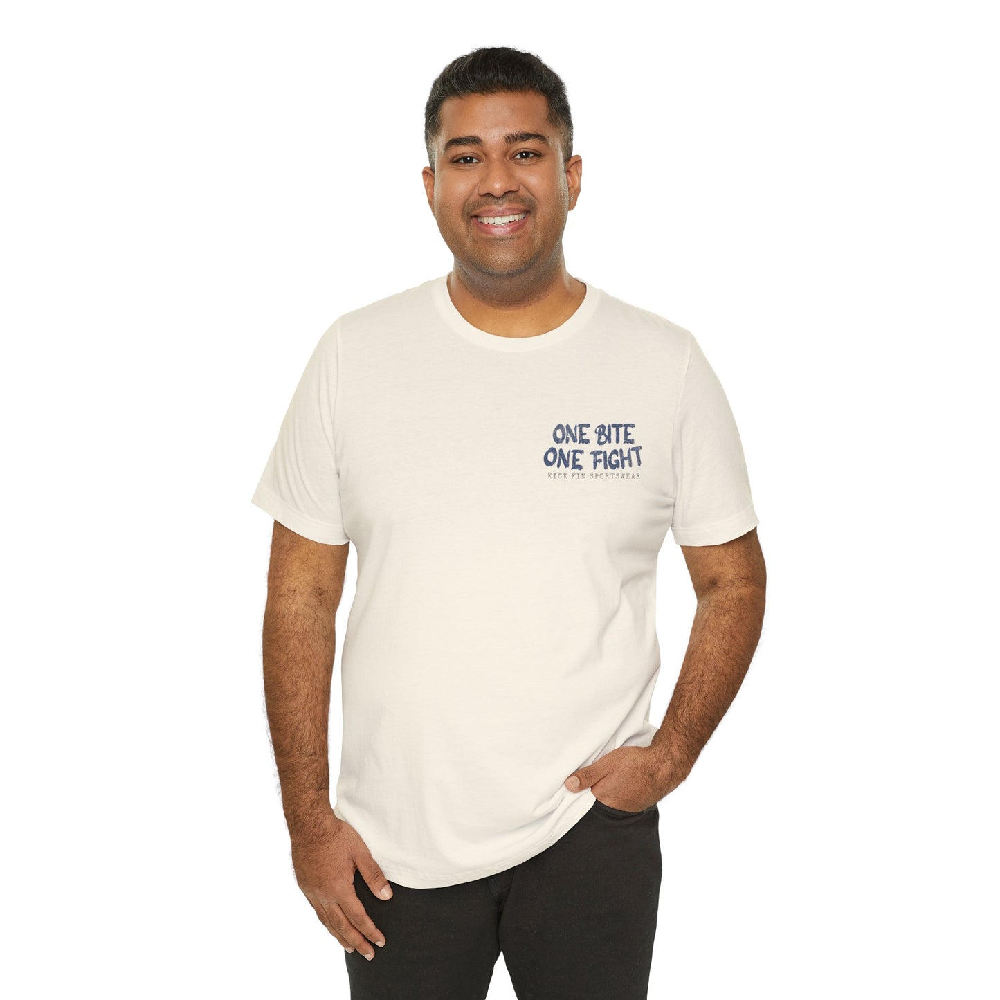 One Bite One Fight - Barracuda - Cotton Fishing T-Shirt
