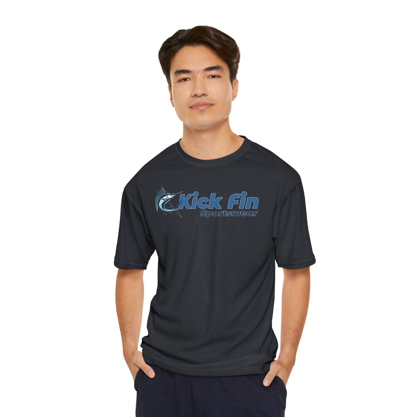Fishing For Compliments Funny Performance Fishing T-Shirt