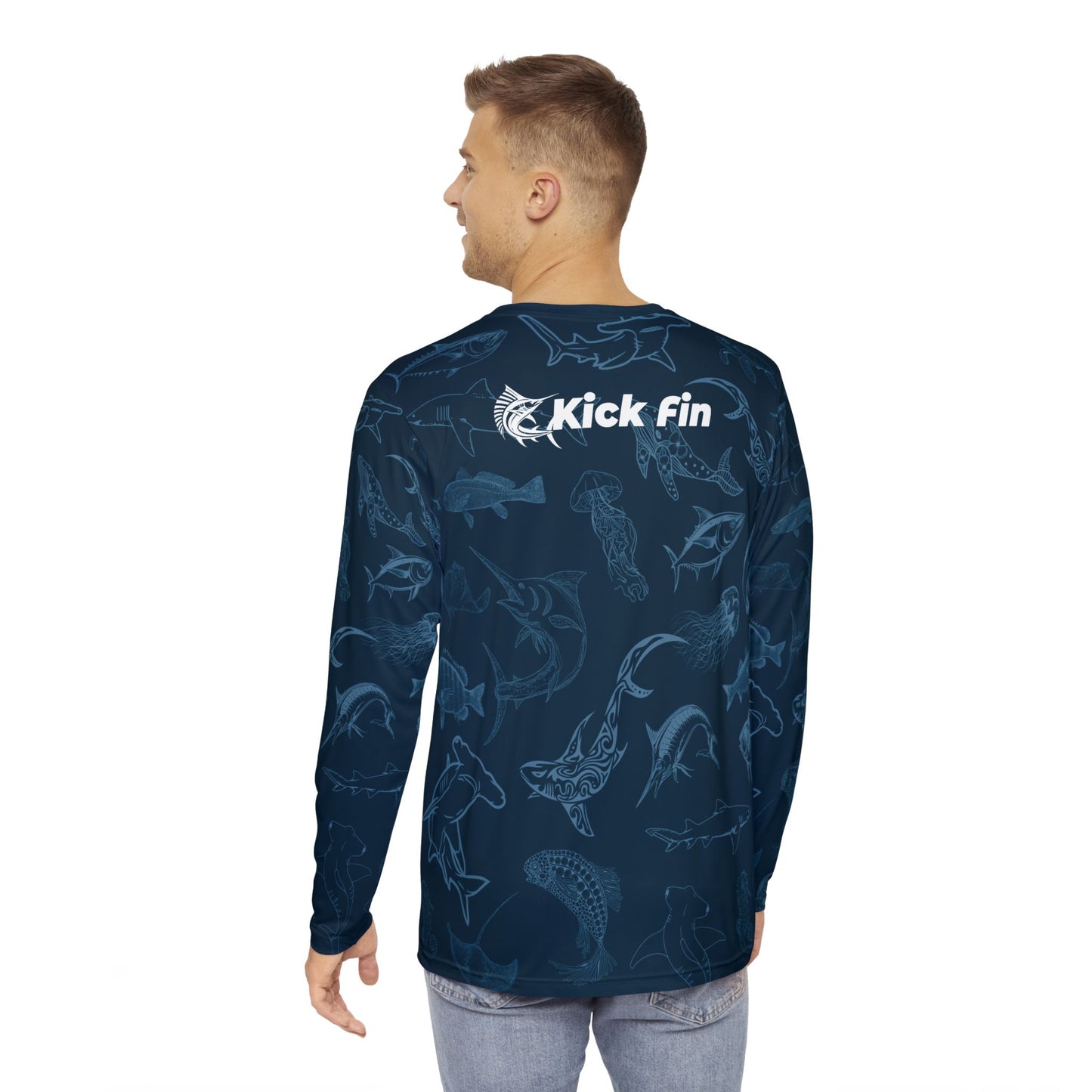 The Saltwater Safari Lightweight Moisture Wicking Fishing Long Sleeve T-Shirt