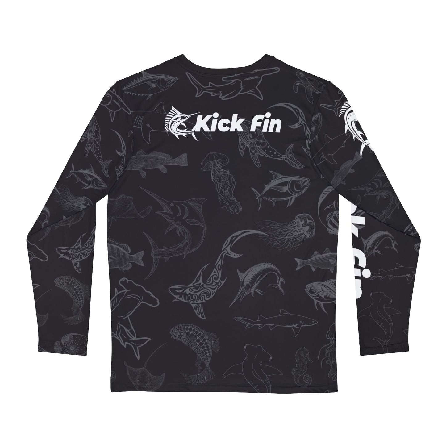 The Saltwater Safari Lightweight Moisture Wicking Fishing Long Sleeve T-Shirt