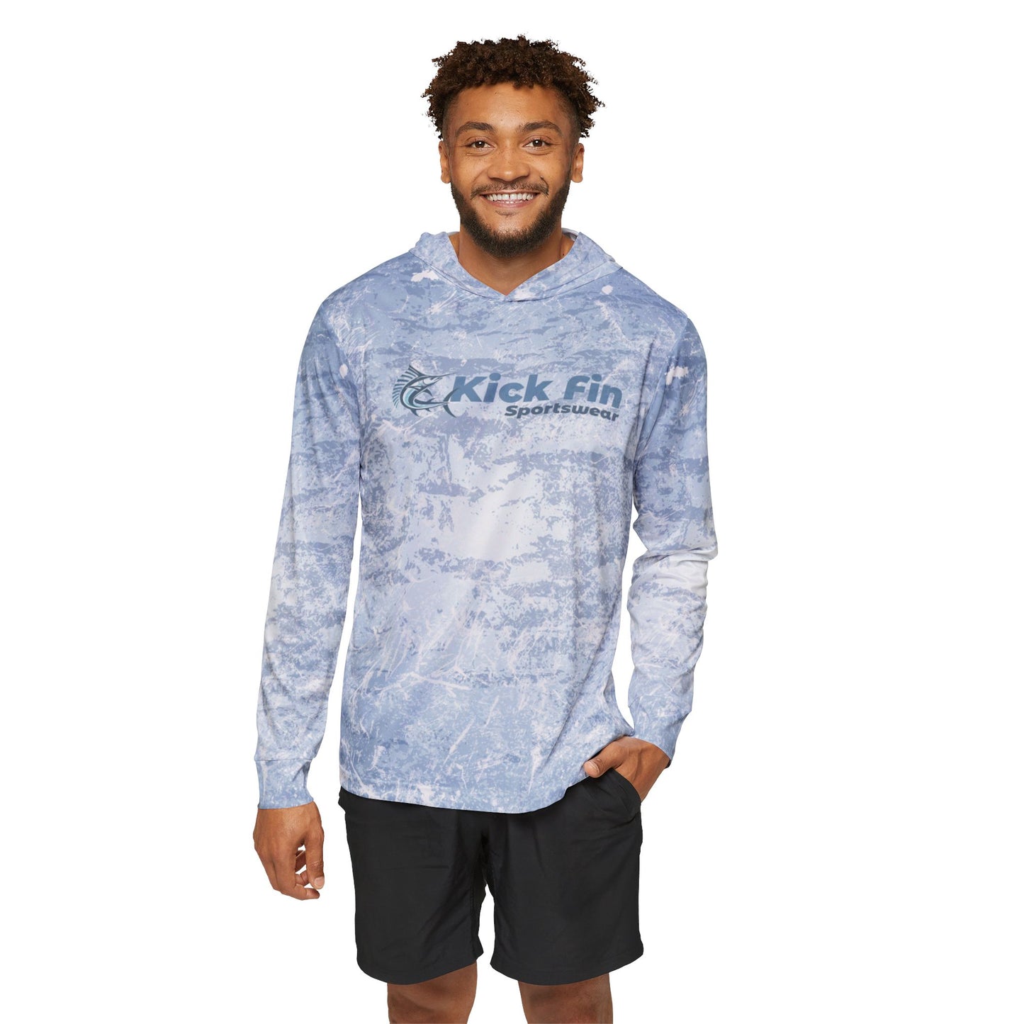 Marlin Tails Hooked & Hooded Performance Fishing Hoodie