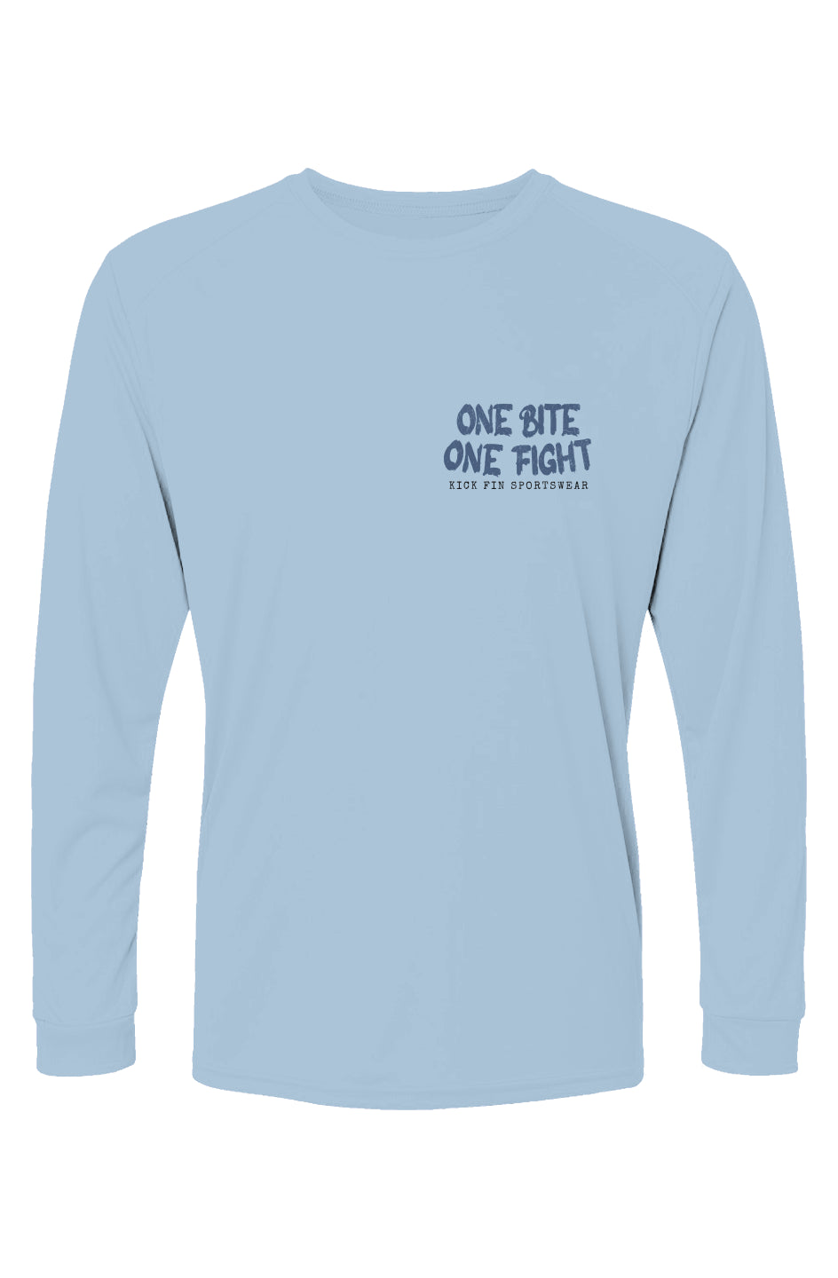 One Bite One Fight - Islander Long Sleeve UPF 50 Moisture Wicking T-Shirt