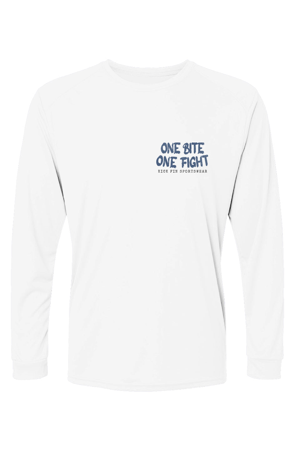 One Bite One Fight - Islander Long Sleeve UPF 50 Moisture Wicking T-Shirt