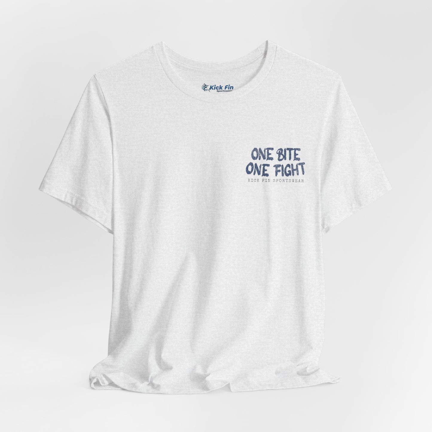 One Bite One Fight - Barracuda - Cotton Fishing T-Shirt