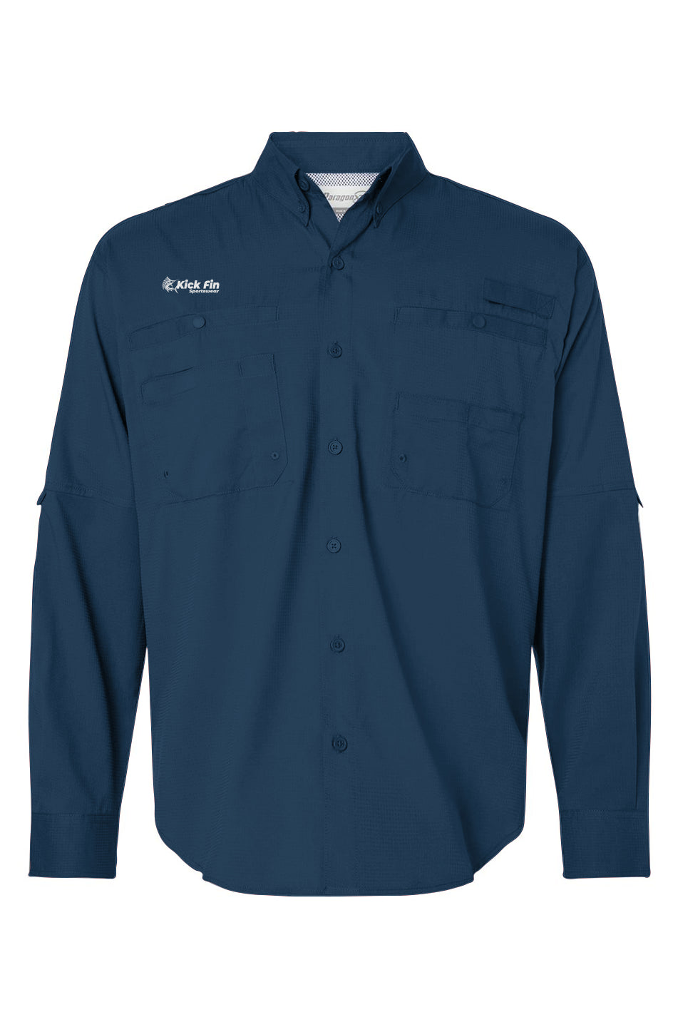 The Breezy Feather Button Down Long Sleeve Fishing Shirt