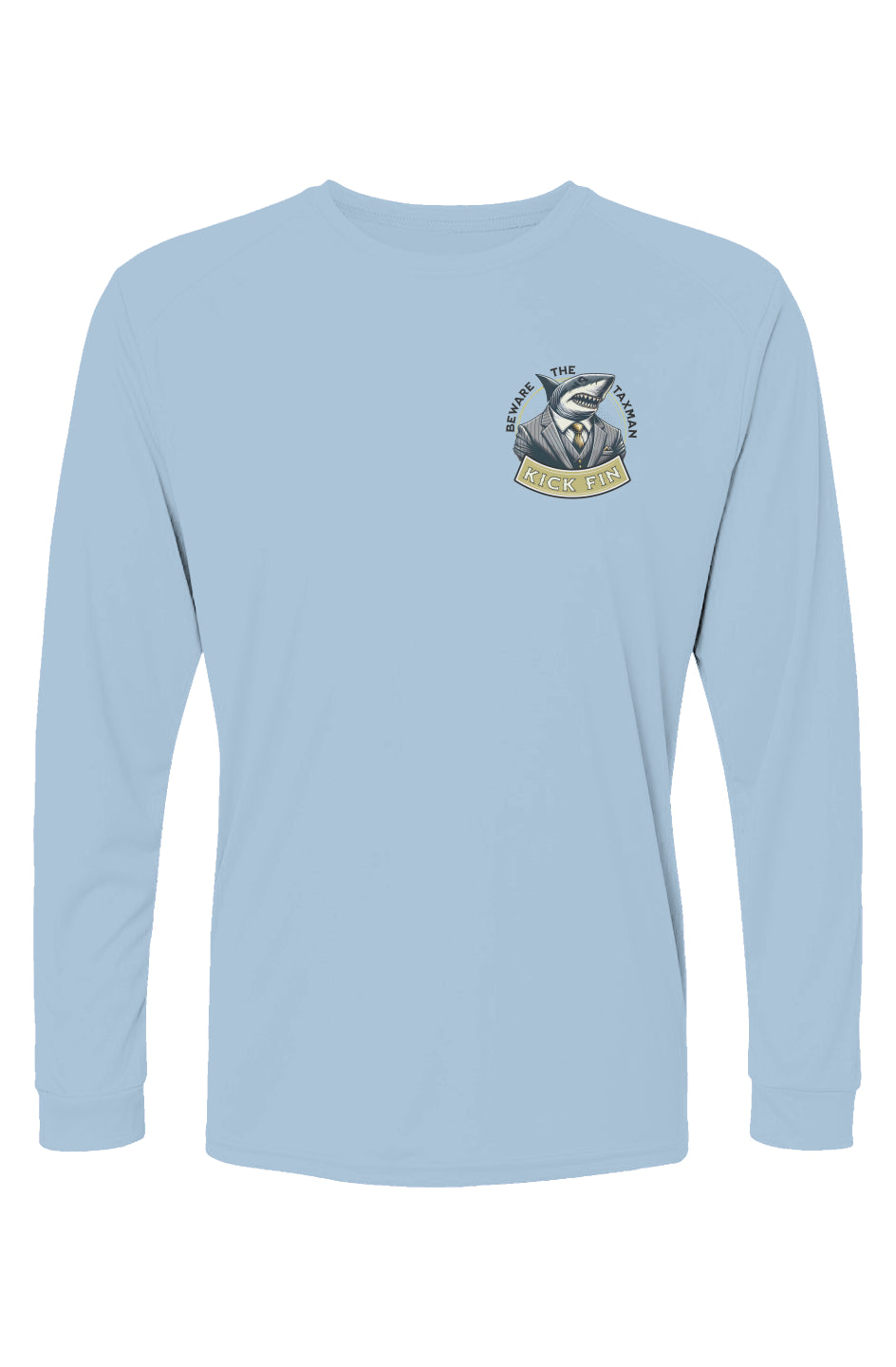 Beware The Taxman - Islander Long Sleeve Performance T-Shirt