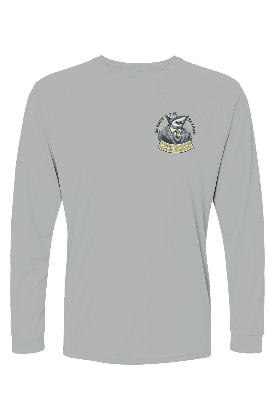 Beware The Taxman - Islander Long Sleeve Performance T-Shirt
