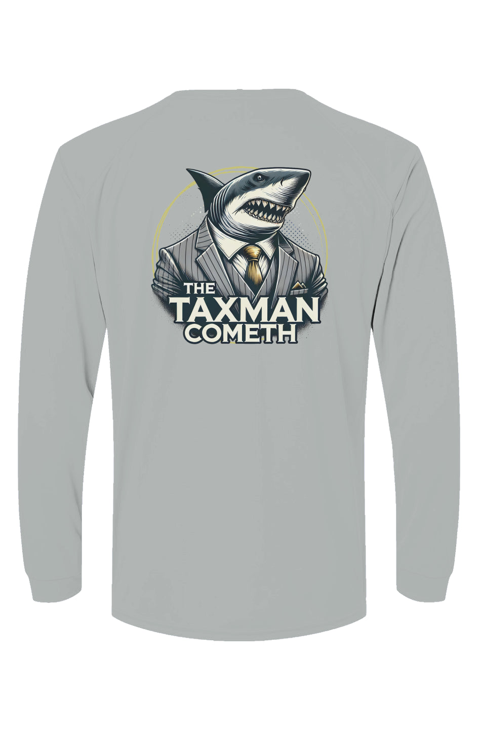 Beware The Taxman - Islander Long Sleeve Performance T-Shirt