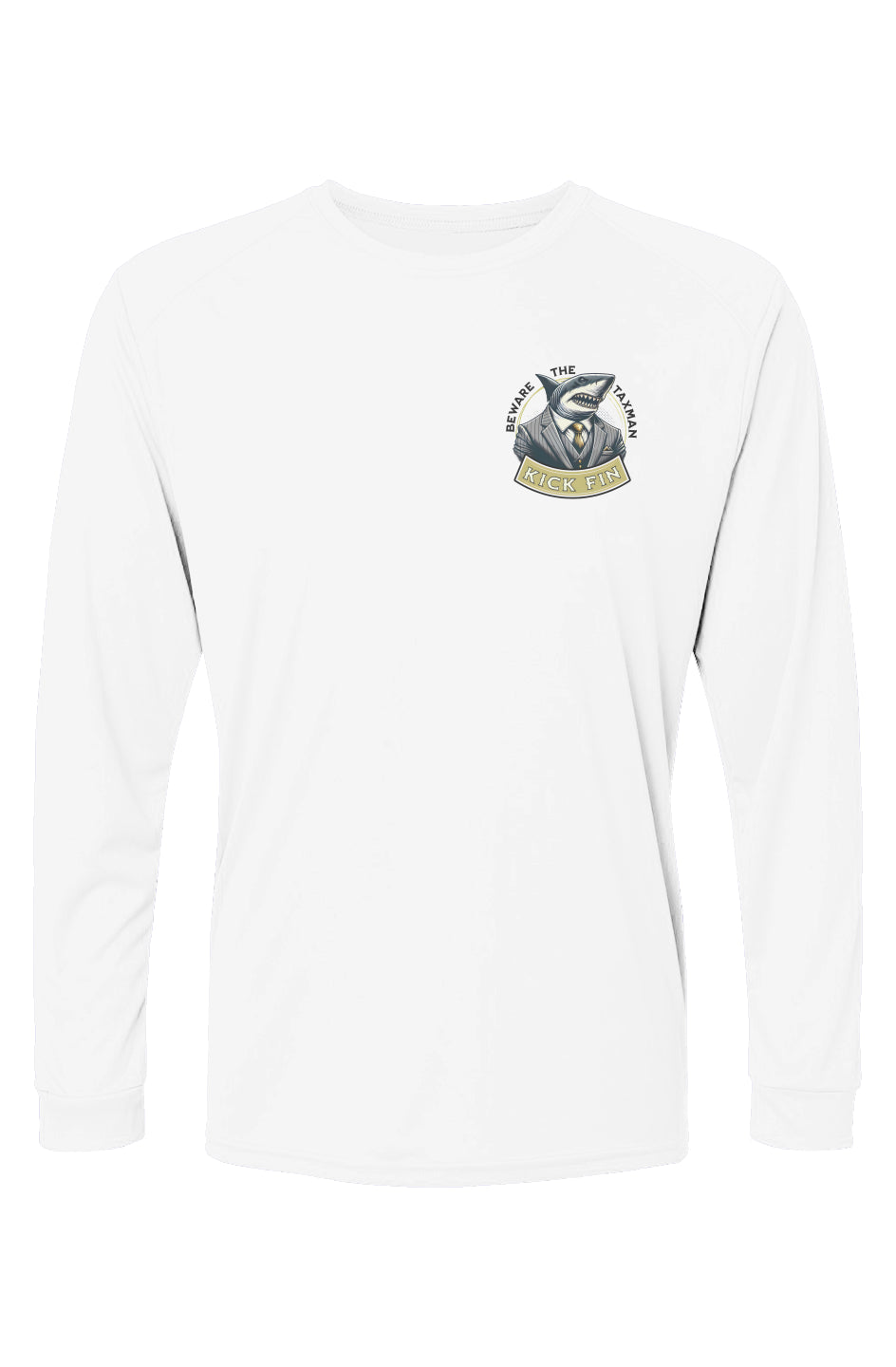 Beware The Taxman - Islander Long Sleeve Performance T-Shirt