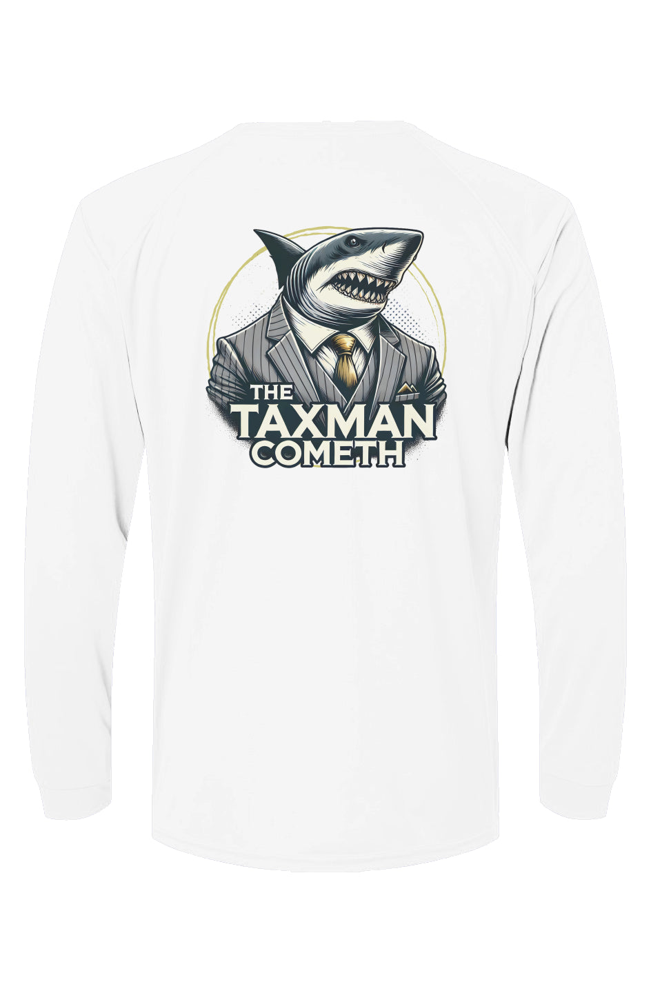 Beware The Taxman - Islander Long Sleeve Performance T-Shirt