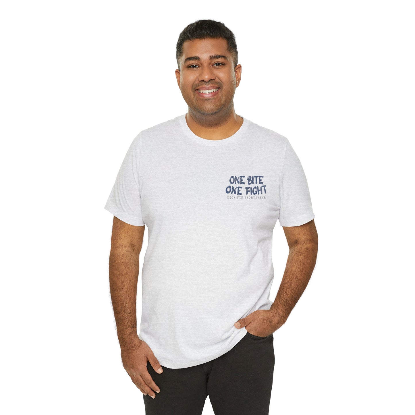 One Bite One Fight - Barracuda - Cotton Fishing T-Shirt