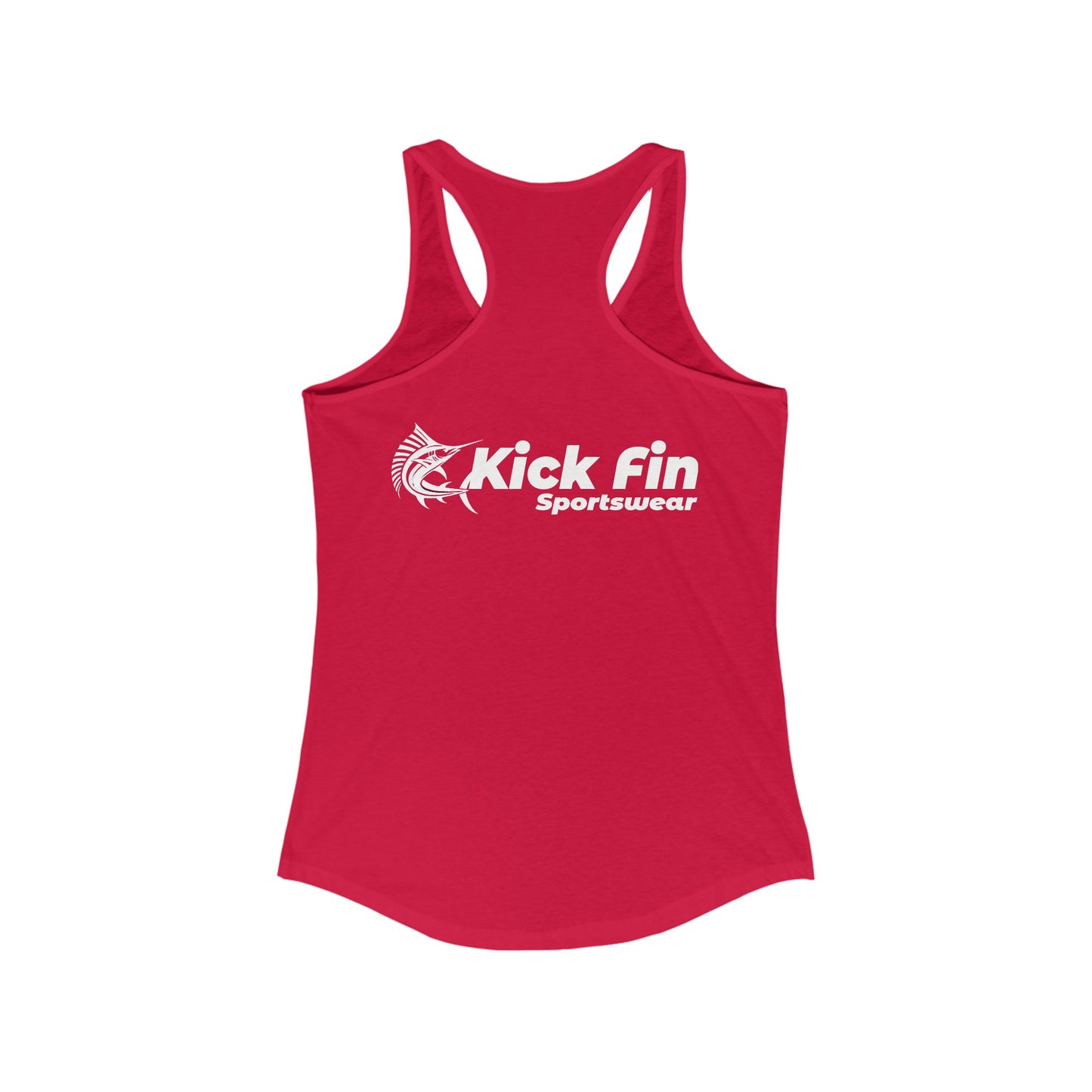 Meet The Blobfish Women's Slim Fitting Lightweight Racerback Fishing Tank Top