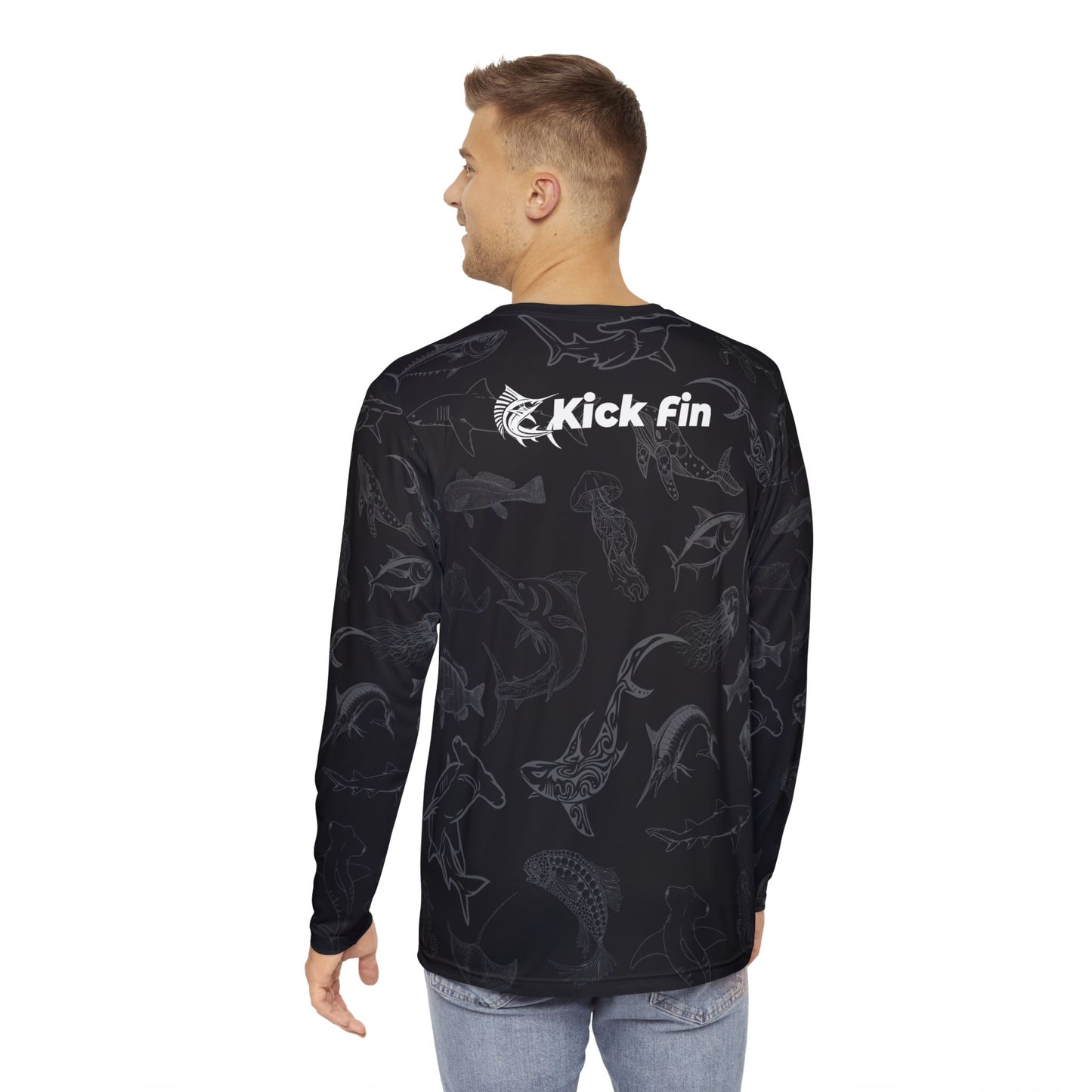 The Saltwater Safari Lightweight Moisture Wicking Fishing Long Sleeve T-Shirt