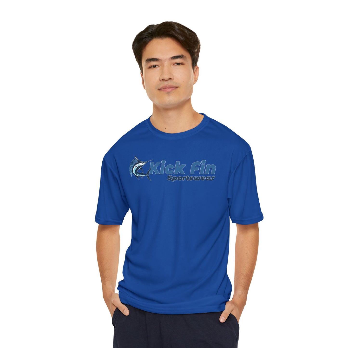 Fishing For Compliments Funny Performance Fishing T-Shirt