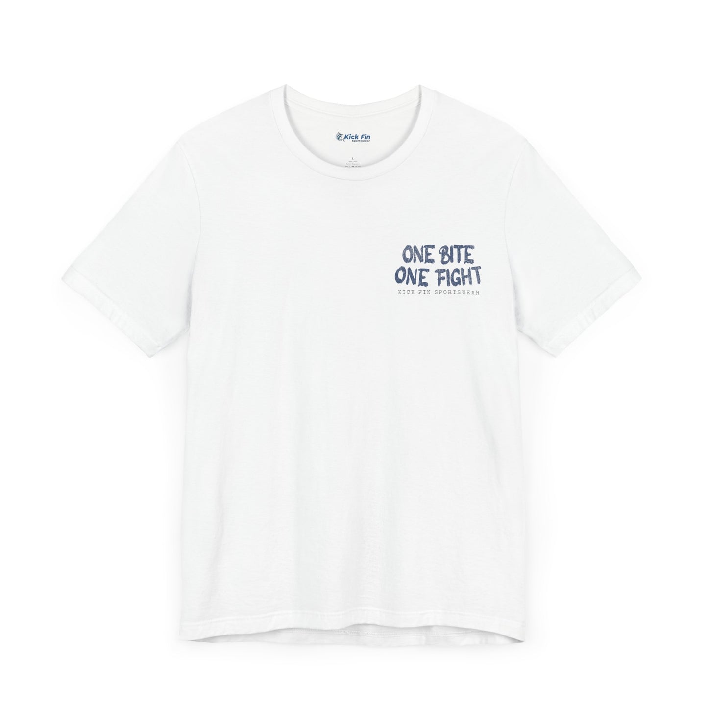 One Bite One Fight - Barracuda - Cotton Fishing T-Shirt
