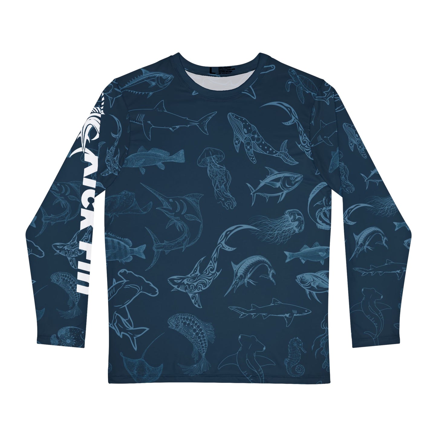 The Saltwater Safari Lightweight Moisture Wicking Fishing Long Sleeve T-Shirt