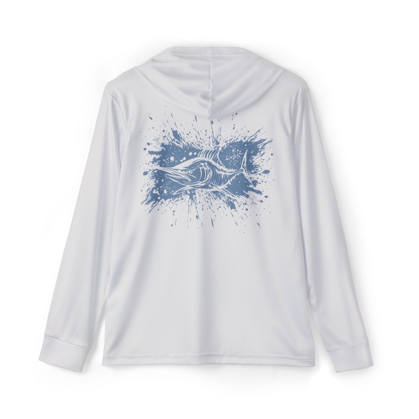 Marlin Splatter Hooked & Hooded Performance Fishing Hoodie