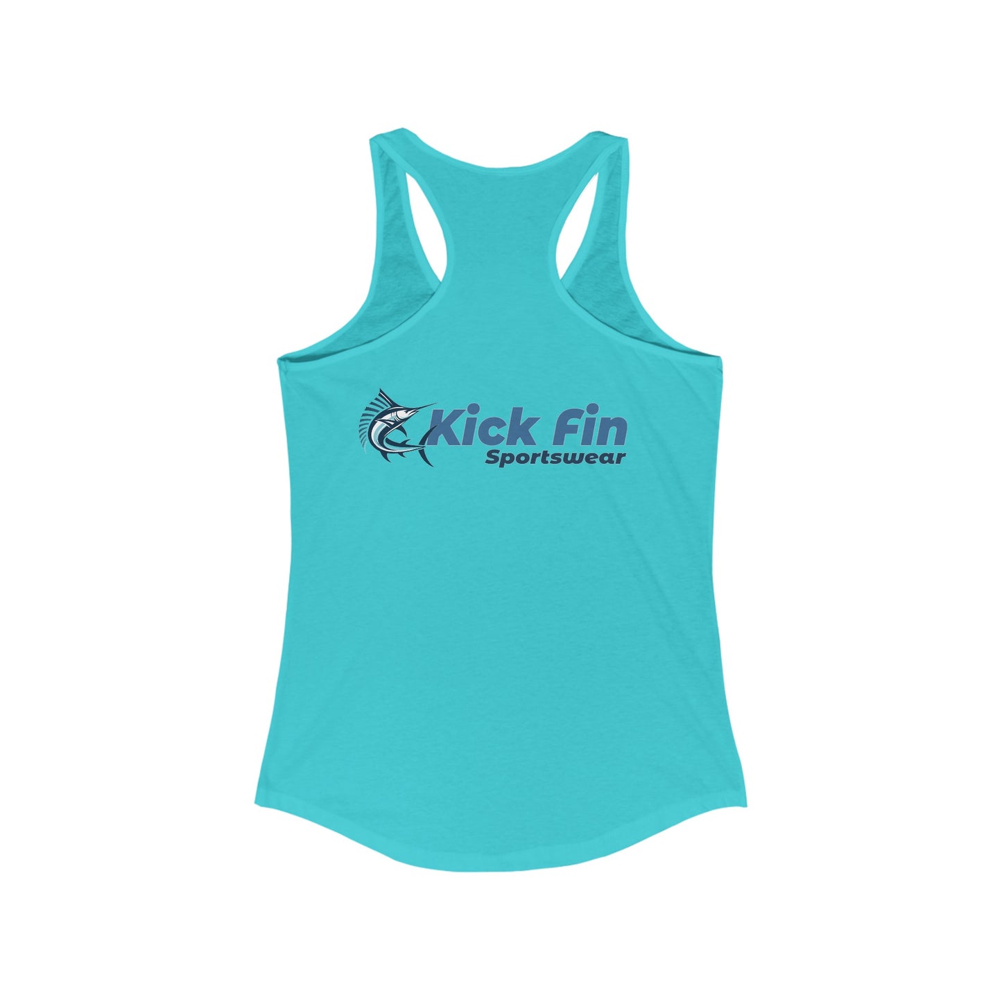 Lure Fish Women's Slim Fitting Lightweight Racerback Fishing Tank Top