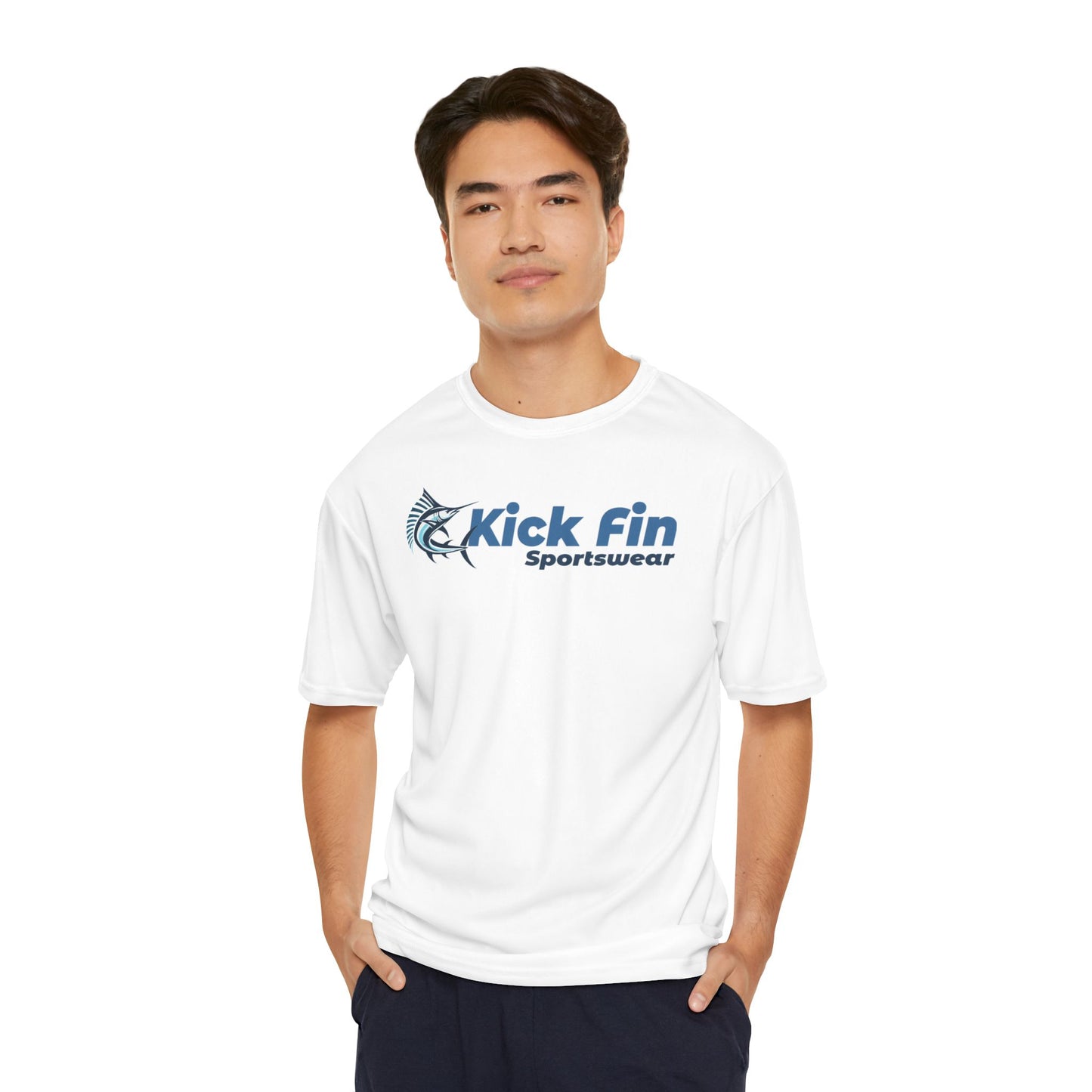 Fishing For Compliments Funny Performance Fishing T-Shirt