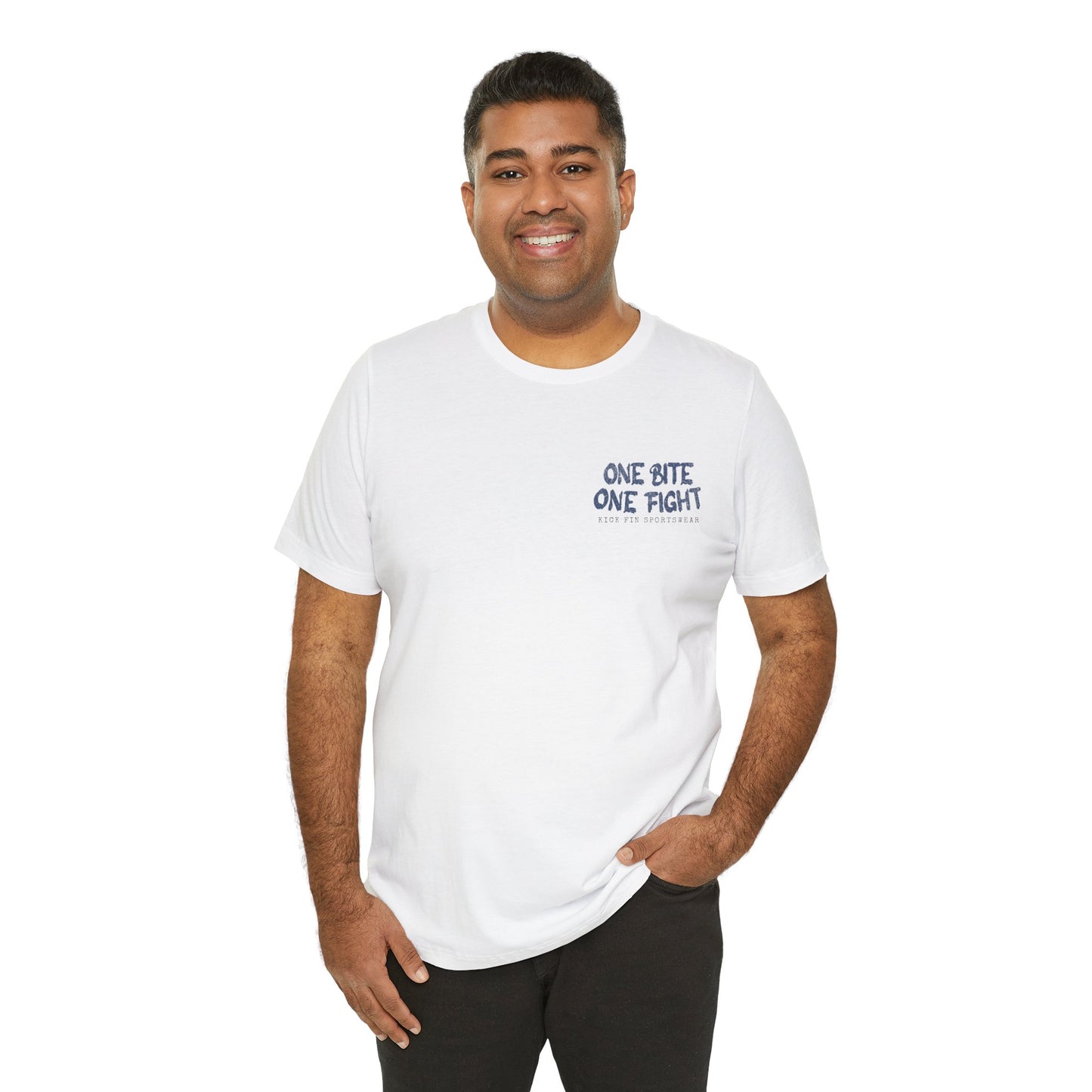 One Bite One Fight - Barracuda - Cotton Fishing T-Shirt