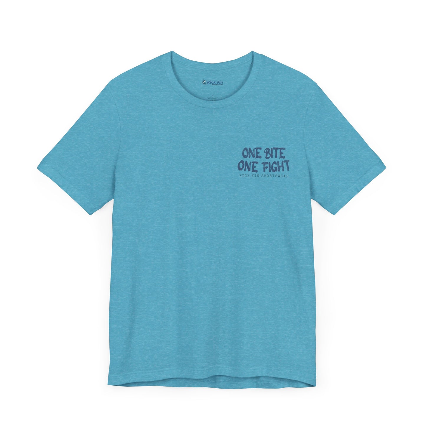 One Bite One Fight - Barracuda - Cotton Fishing T-Shirt