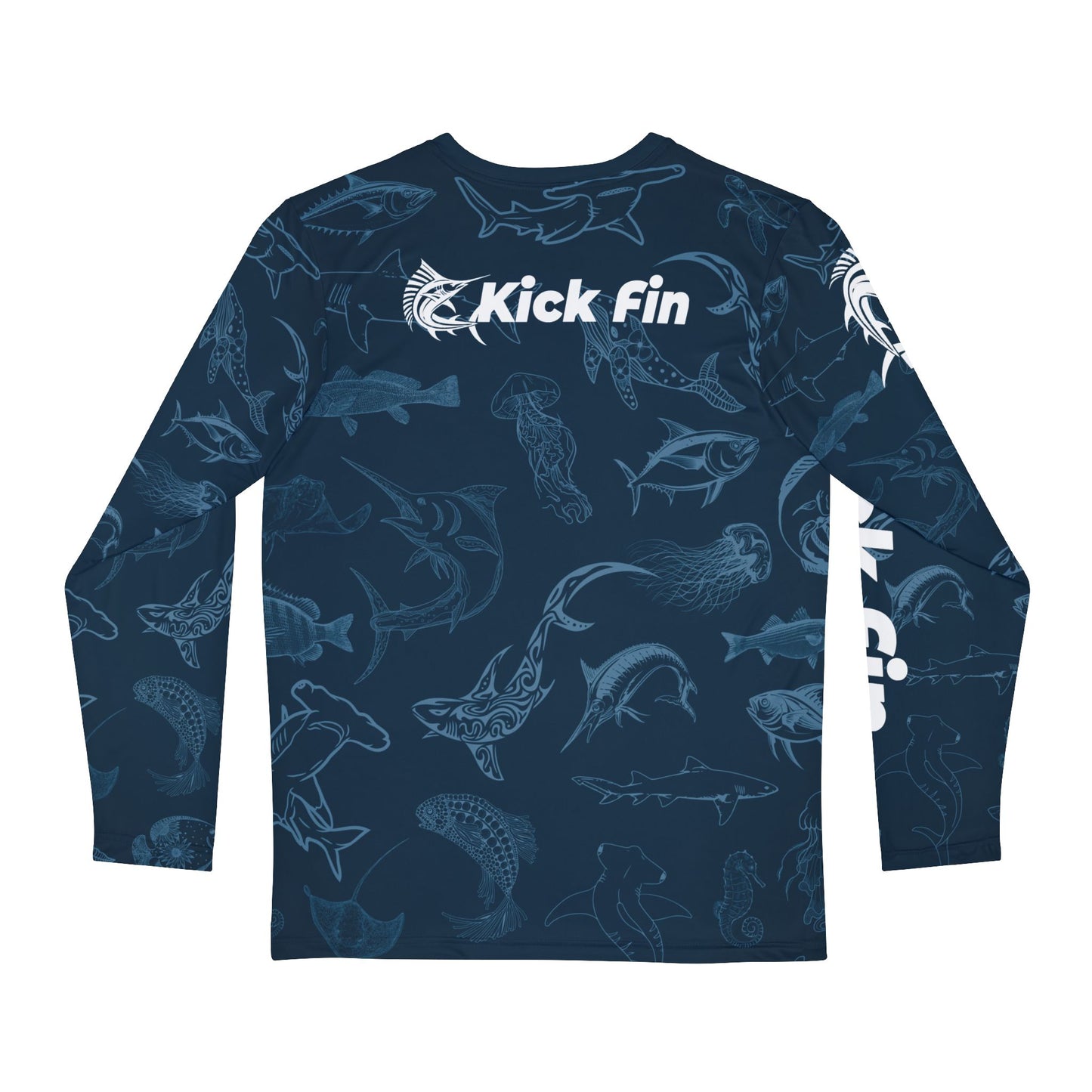 The Saltwater Safari Lightweight Moisture Wicking Fishing Long Sleeve T-Shirt