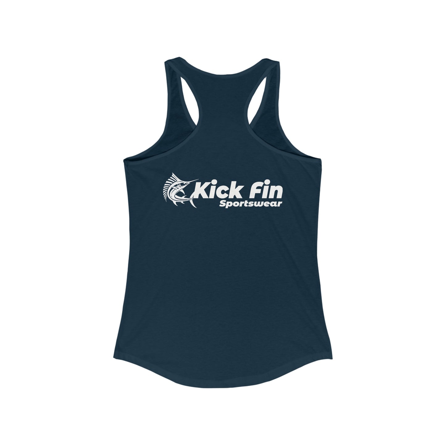 Meet The Blobfish Women's Slim Fitting Lightweight Racerback Fishing Tank Top
