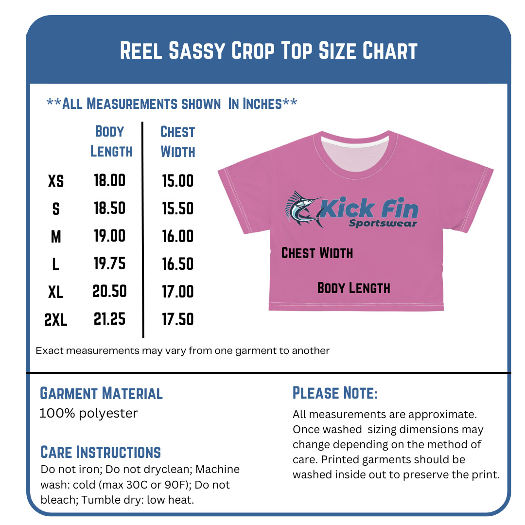 Kick Fin Crop Top For Women