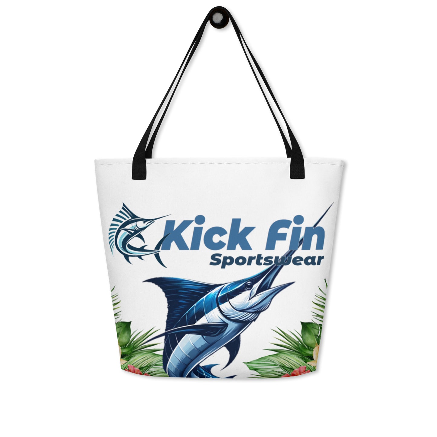 Kick Fin Large Tote Bag