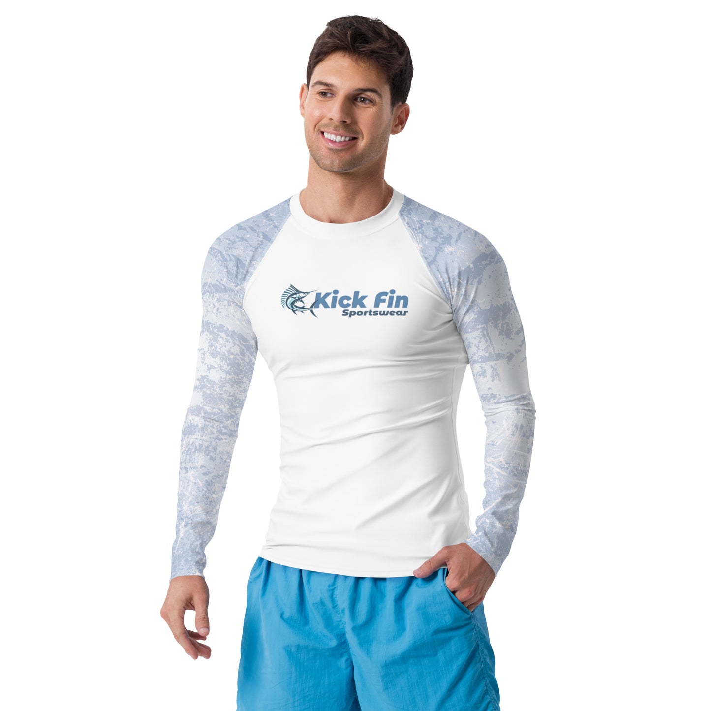 Men's Kick Fin UPF 50+ Rash Guard