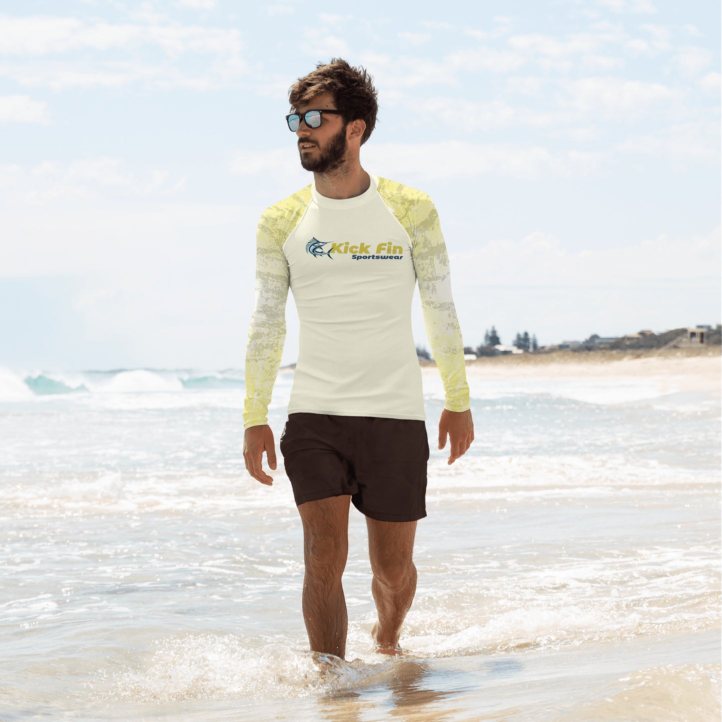 Snook Tail UPF 50+ Men's Rash Guard