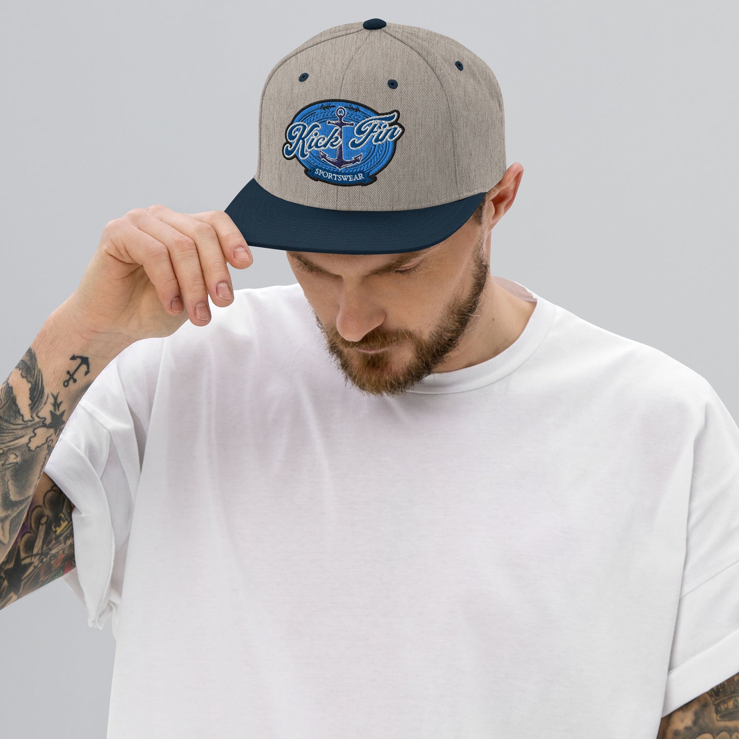 Kick Fin Snapback Hat