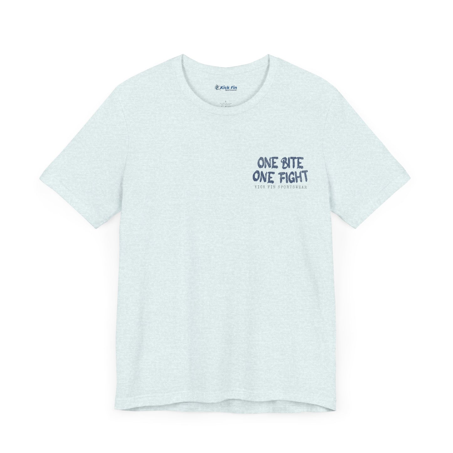 One Bite One Fight - Barracuda - Cotton Fishing T-Shirt