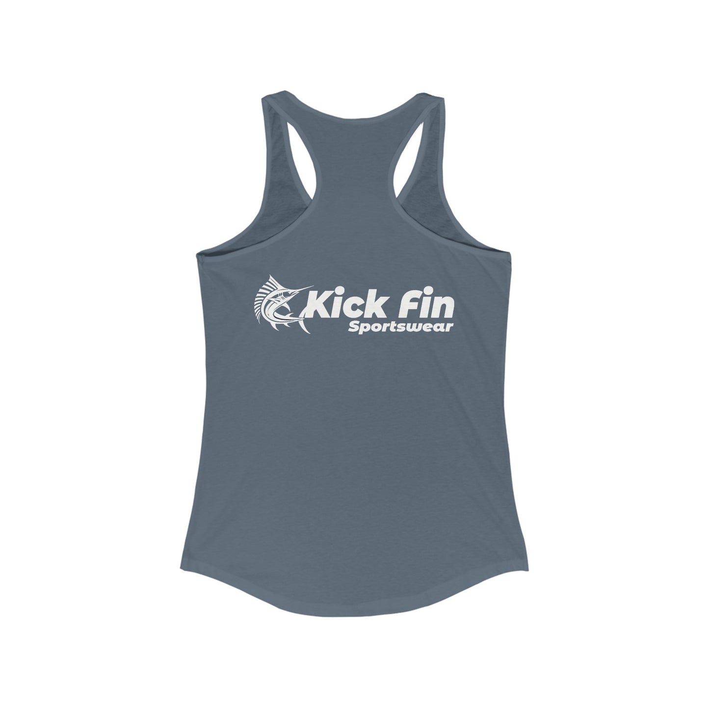 Born For The Brine Women's Slim Fitting Lightweight Racerback Fishing Tank Top