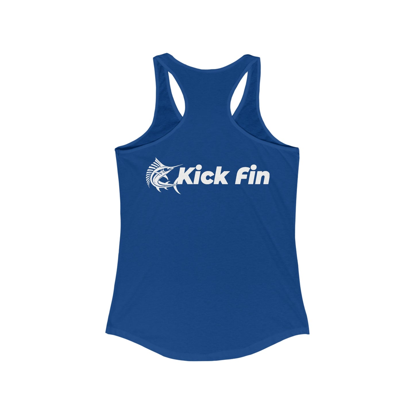 Lure Fish Women's Slim Fitting Lightweight Racerback Fishing Tank Top