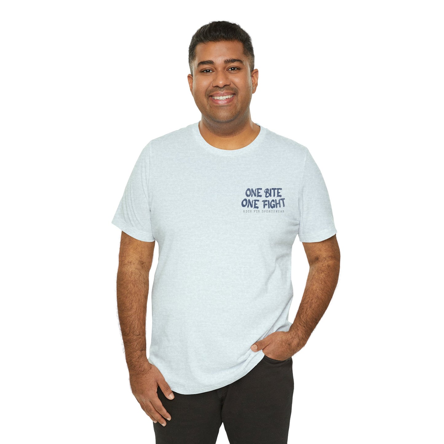 One Bite One Fight - Barracuda - Cotton Fishing T-Shirt
