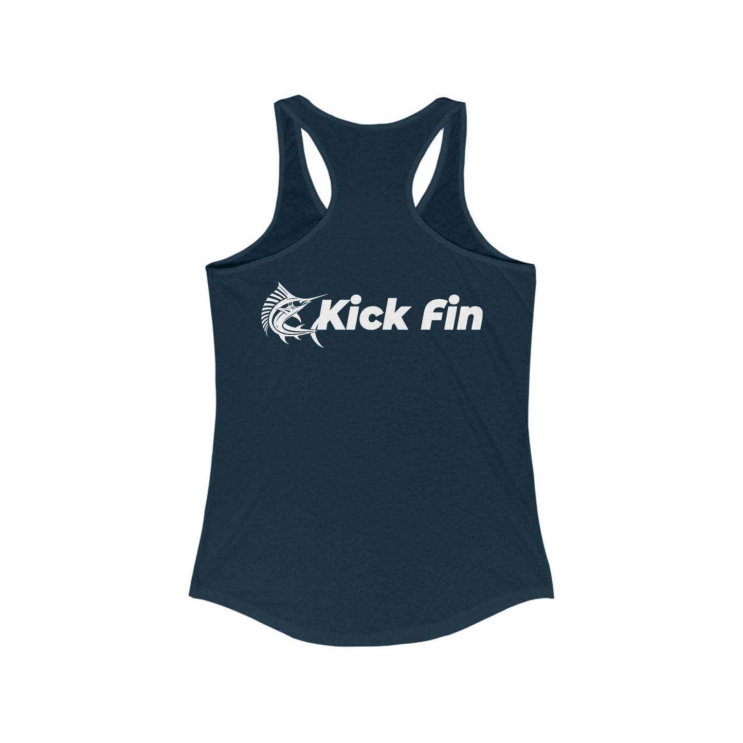 Lure Fish Women's Slim Fitting Lightweight Racerback Fishing Tank Top