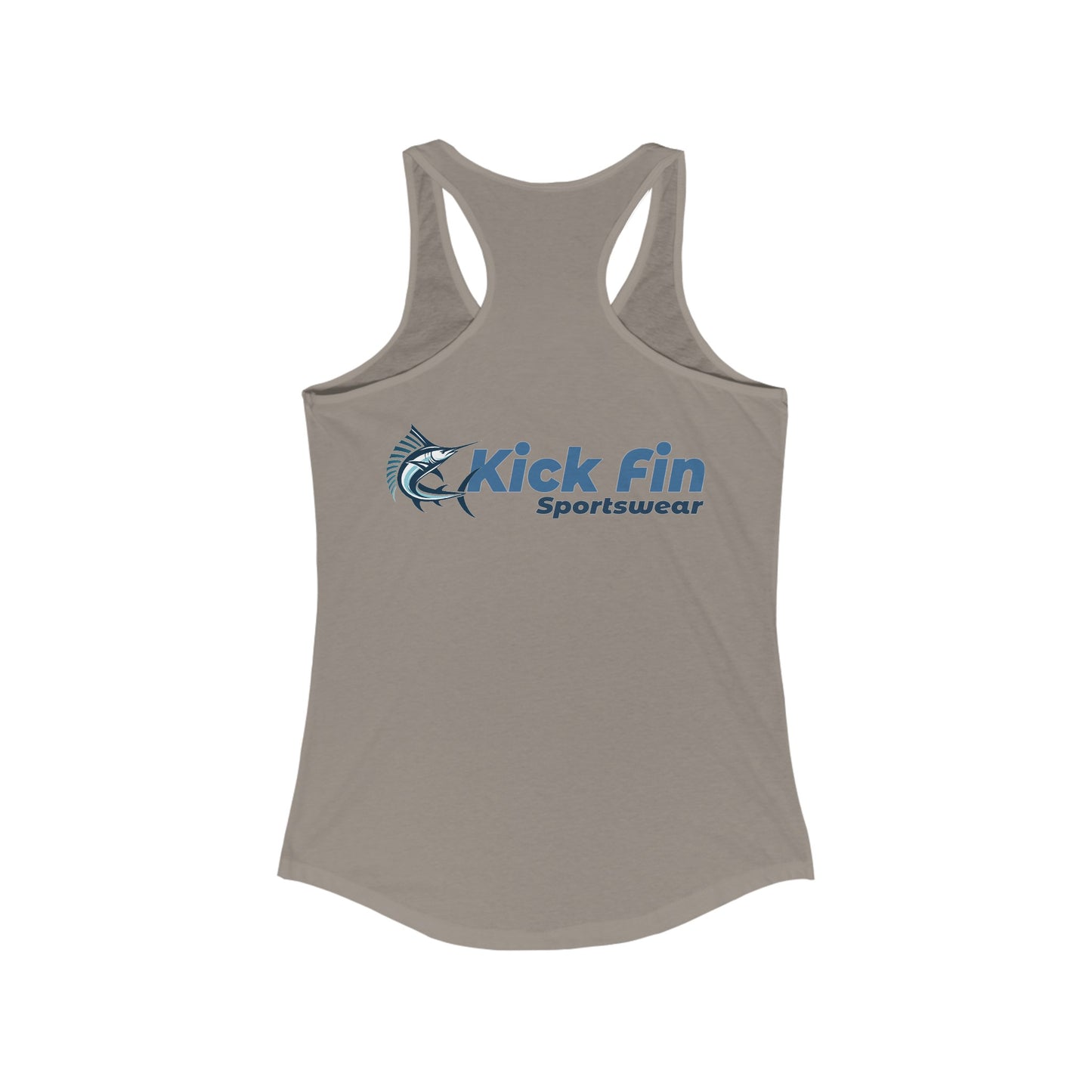 Born For The Brine Women's Slim Fitting Lightweight Racerback Fishing Tank Top