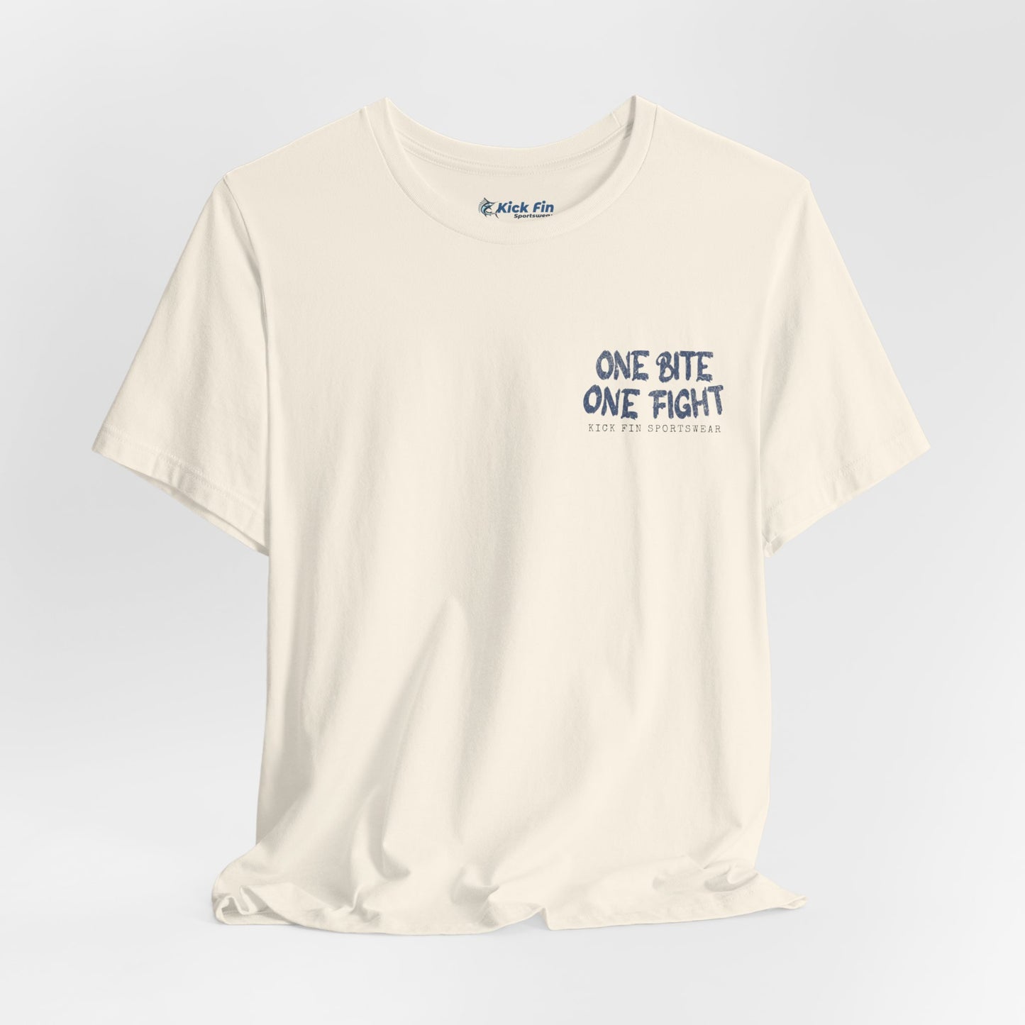 One Bite One Fight - Barracuda - Cotton Fishing T-Shirt