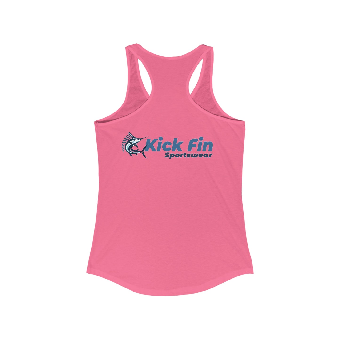 Lure Fish Women's Slim Fitting Lightweight Racerback Fishing Tank Top